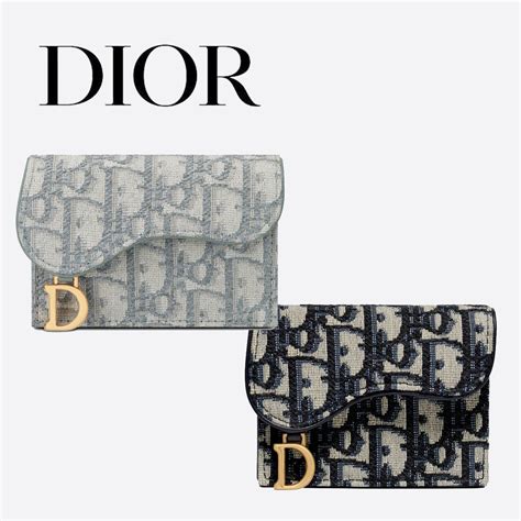 dior monogram card holder